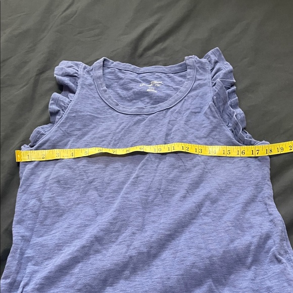 Universal Thread Blue Ruffle Cap Sleeve Midi Dress - Size M - Picture 8 of 10